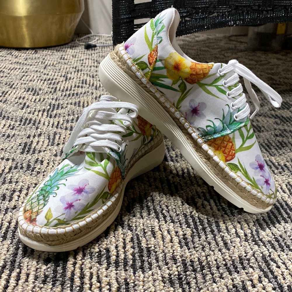Free People Floral Shoes